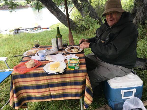 Jorge streamside